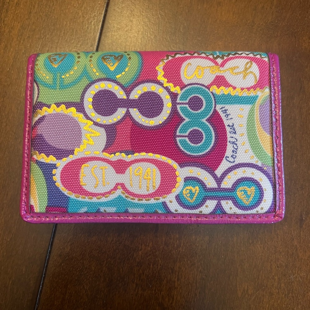 Coach Poppy C Collection Wallet